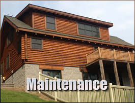  Pike County, Kentucky Log Home Maintenance